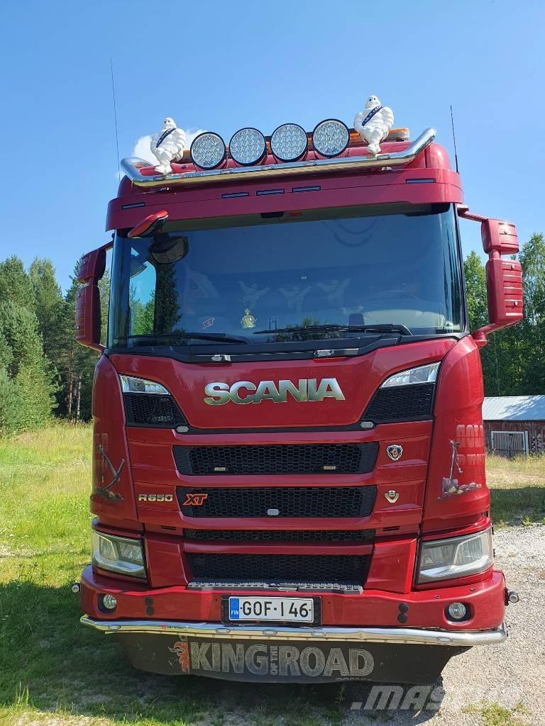 Scania R 650 Vozy na přepravu kmenů
