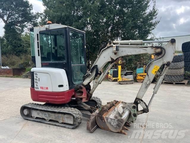 Takeuchi TB 23 R Mini rýpadla < 7t