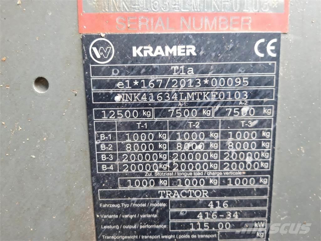 Kramer KT557 Teleskopické nakladače pro zemědělství