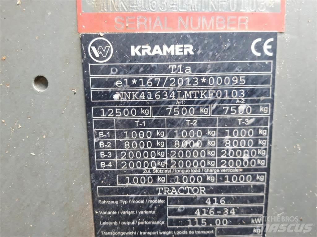 Kramer KT557 Teleskopické nakladače pro zemědělství