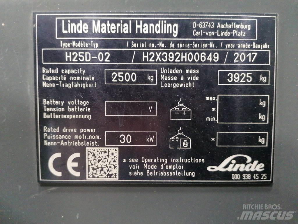 Linde H25D-02 Dieselové vozíky