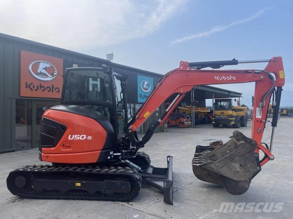 Kubota U 50-5 Mini rýpadla < 7t
