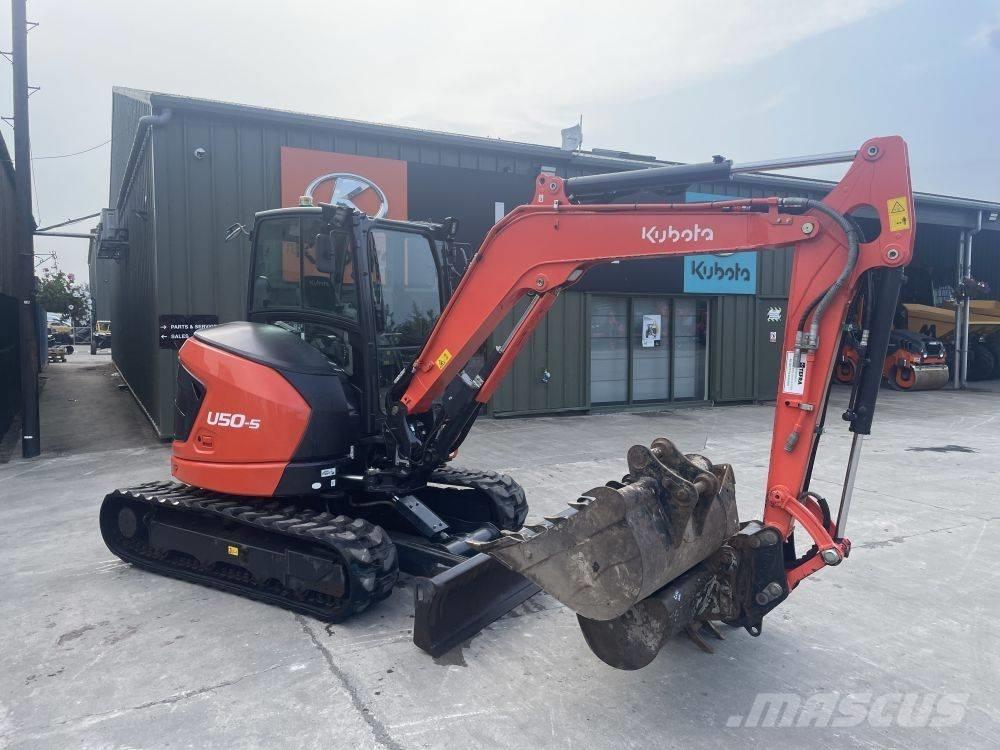 Kubota U 50-5 Mini rýpadla < 7t