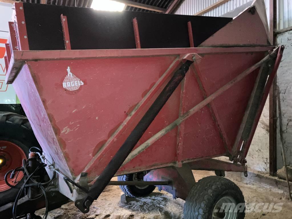 Spragelse Højtipvogn Sklápěcí přívěs