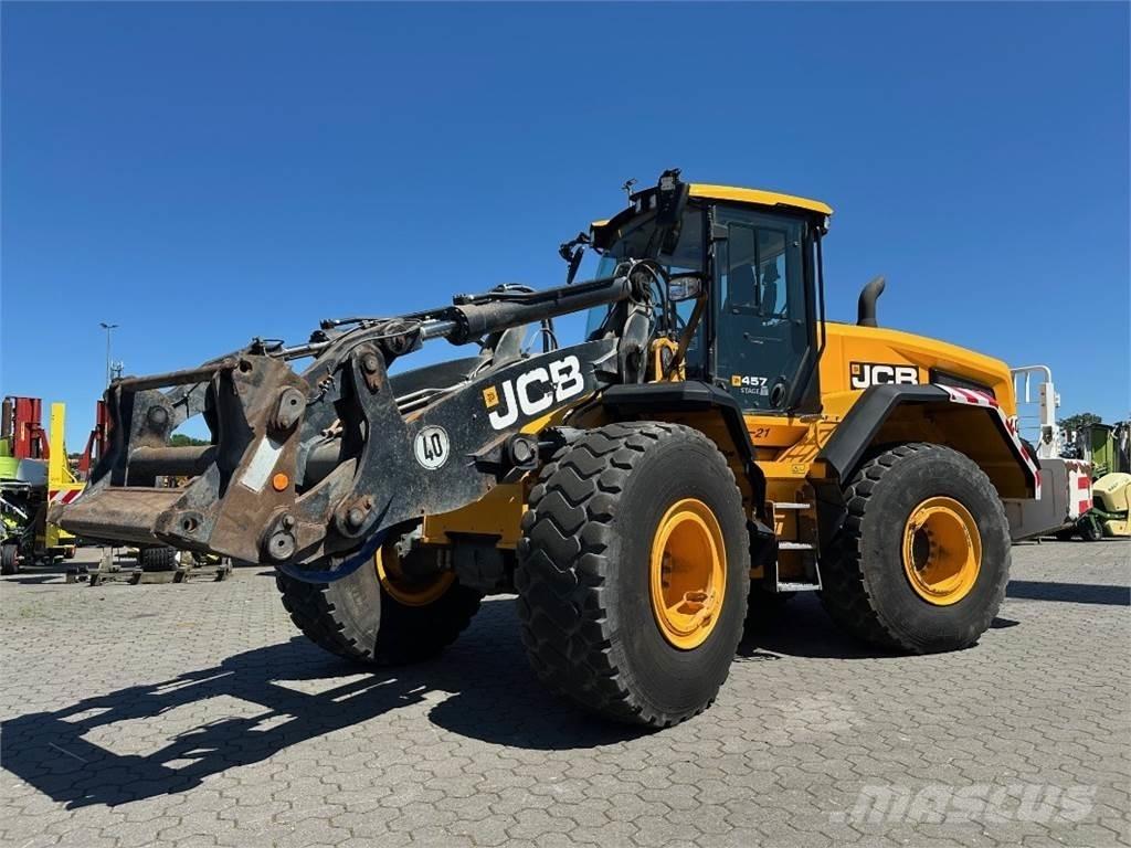 JCB 457 Agri Kolové nakladače