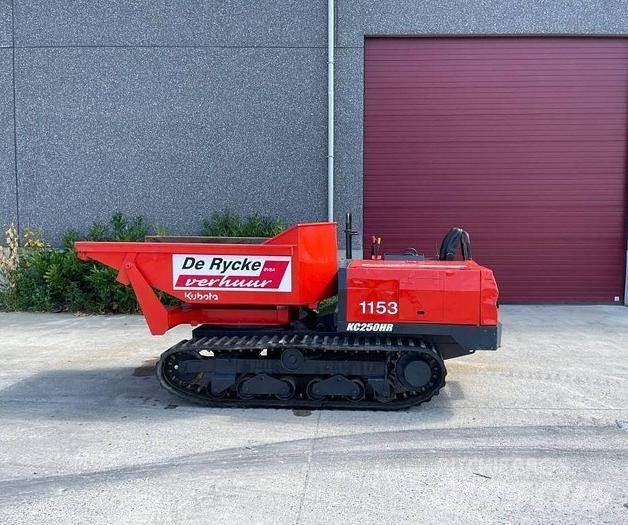 Kubota KC250HR Pásové dempry