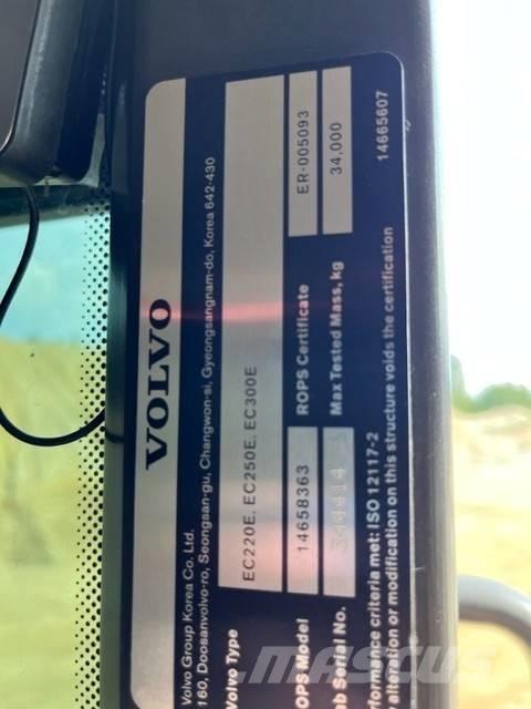 Volvo EC 300 EL Pásová rýpadla