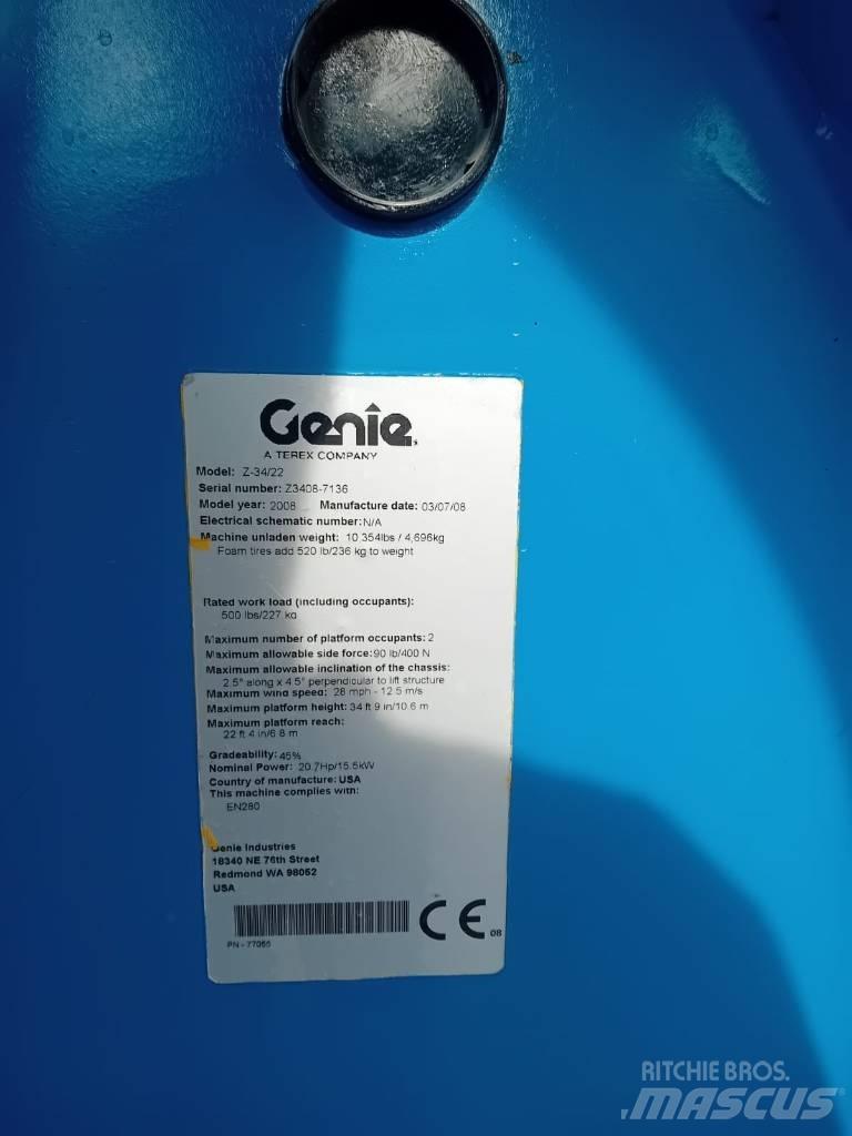 Genie Z 34/22 N Kloubové plošiny