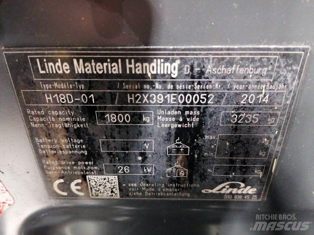 Linde H18D-01 Dieselové vozíky