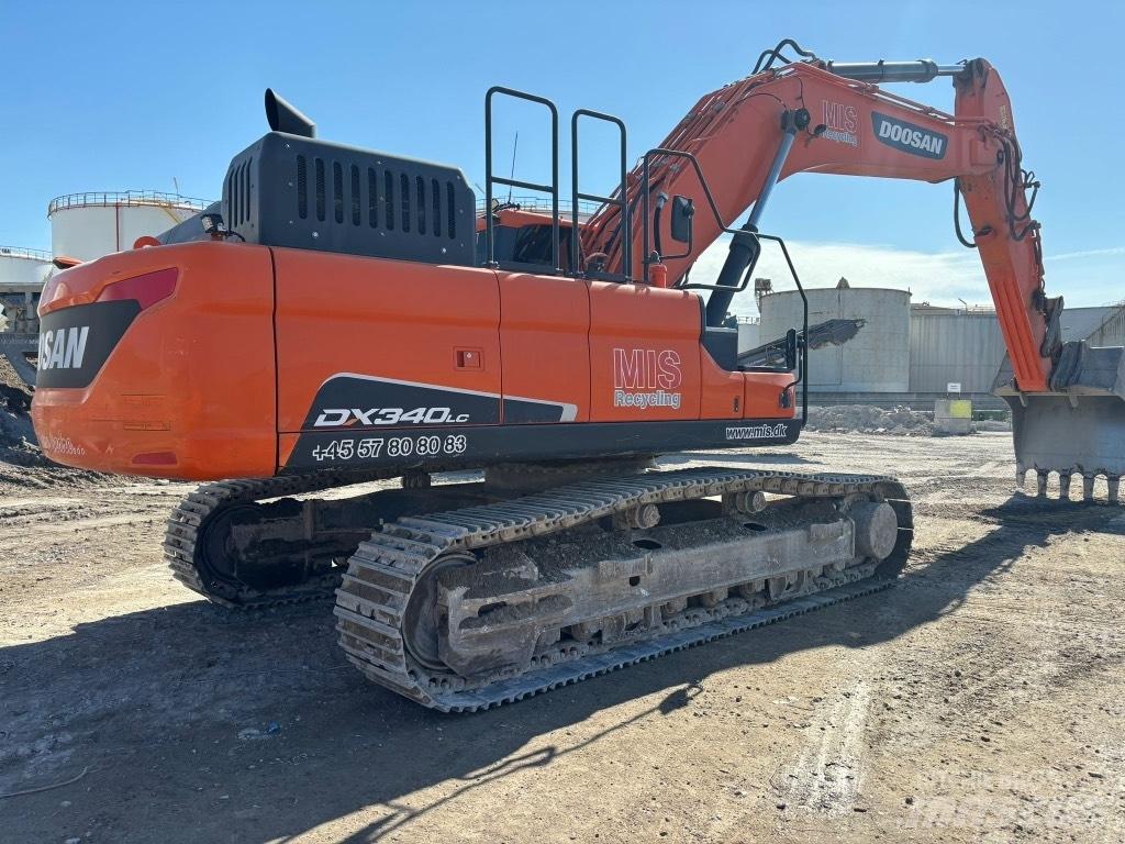 Doosan 340 DX 340 Pásová rýpadla