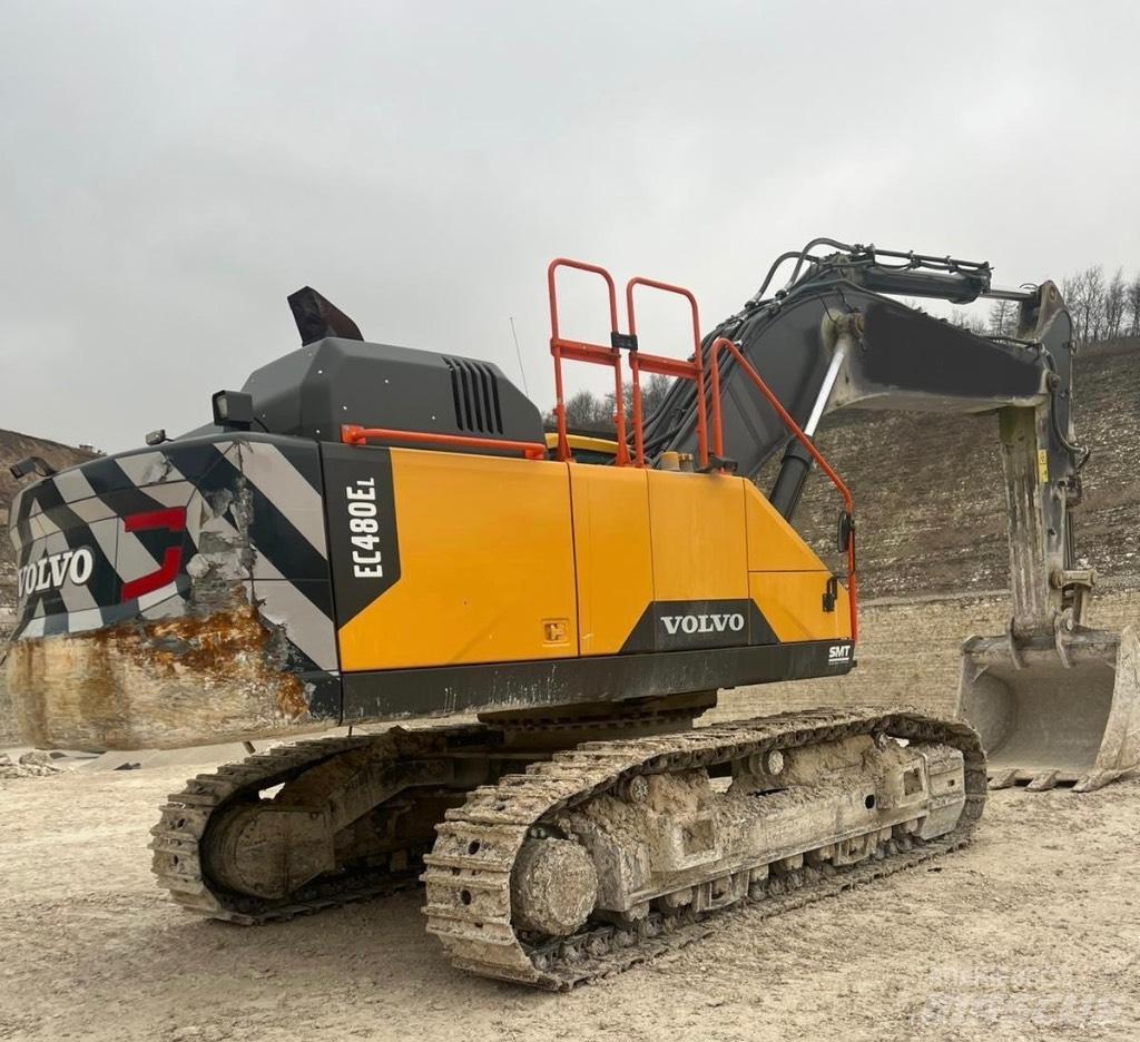 Volvo EC480EL Pásová rýpadla