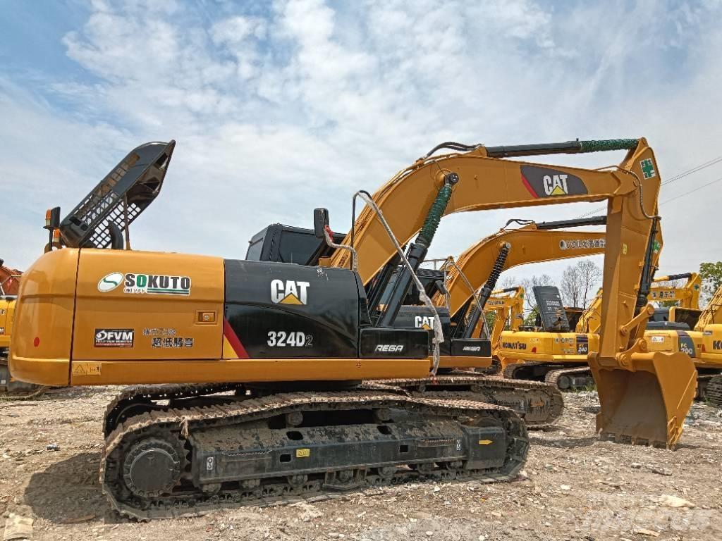 CAT 324D2 Midi rýpadla 7t - 12t