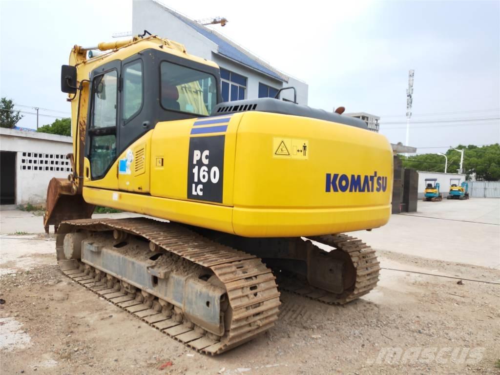 Komatsu PC160-7 Pásová rýpadla