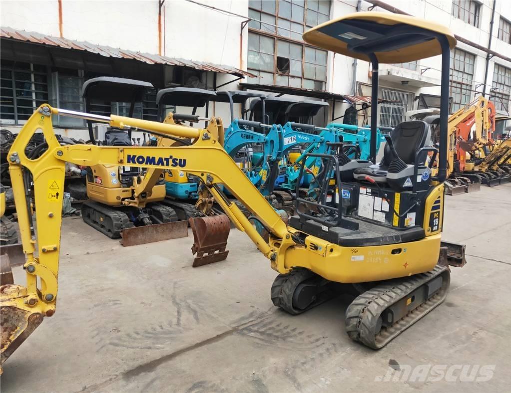 Komatsu PC18MR-3 Mini rýpadla < 7t
