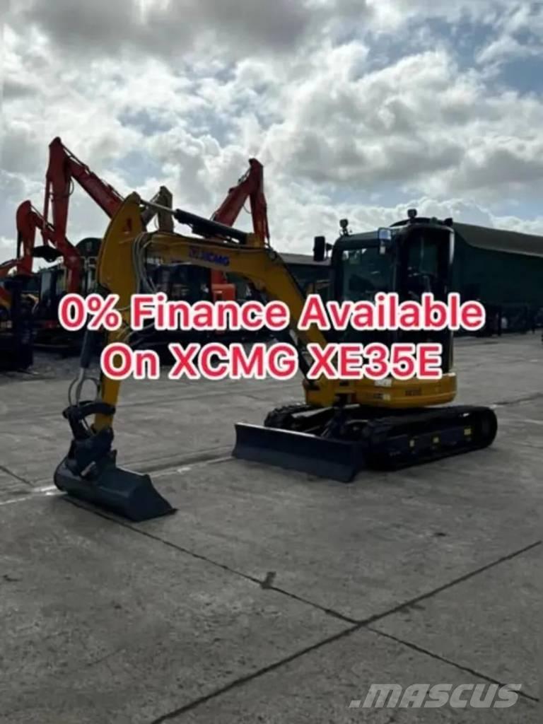 XCMG XE35E Mini rýpadla < 7t