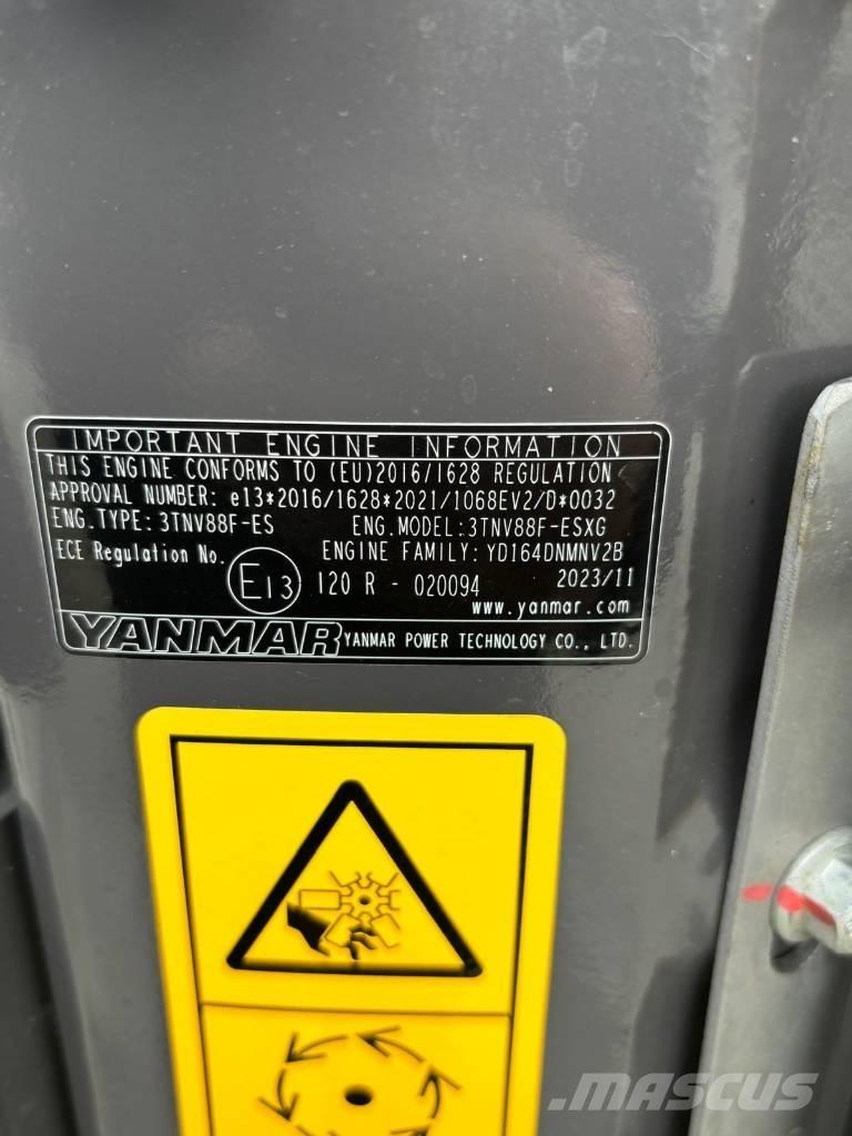 XCMG XE35E Mini rýpadla < 7t