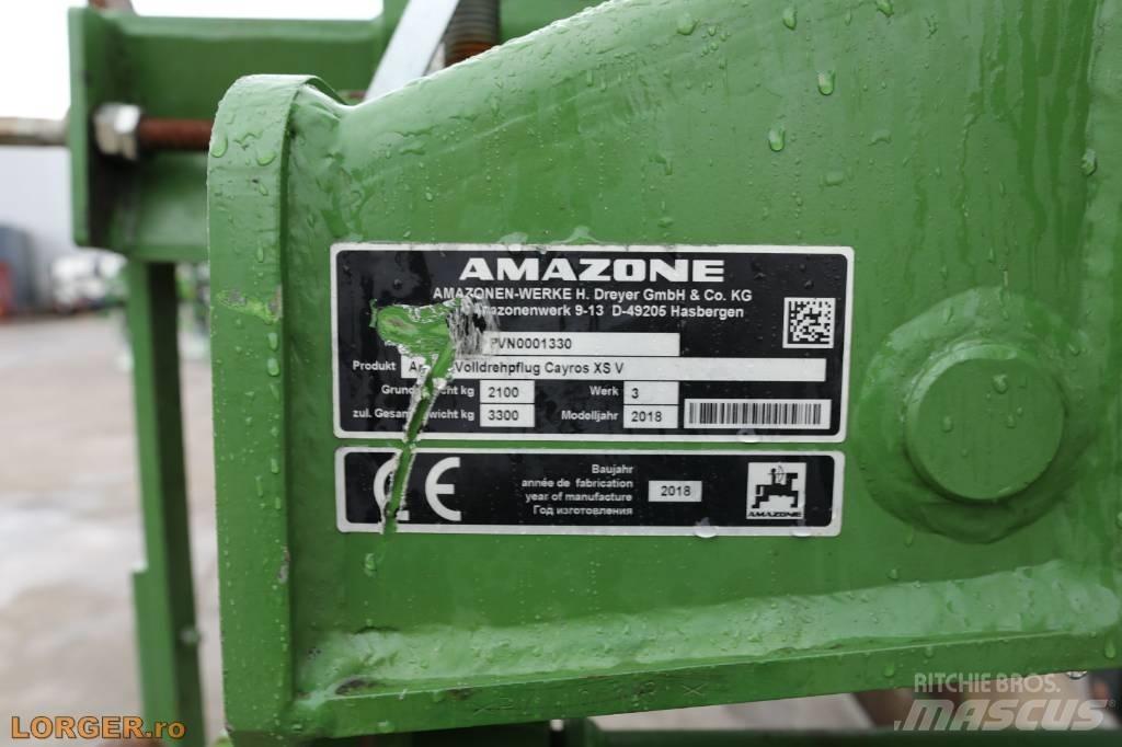 Amazone Cayros XS-V Oboustranné pluhy