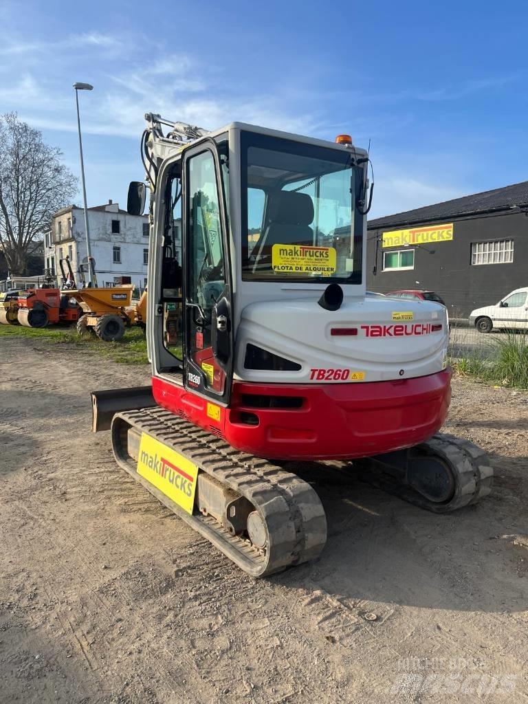 Takeuchi TB260 Mini rýpadla < 7t