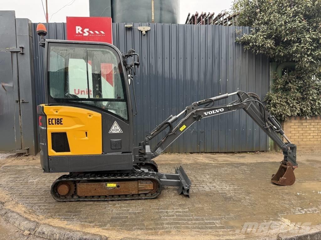 Volvo EC 18 E Mini rýpadla < 7t
