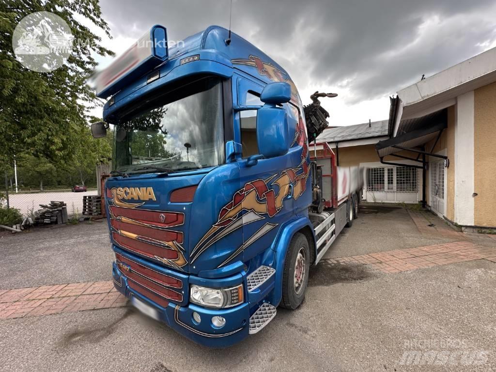 Scania G 490 Autojeřáby, hydraulické ruky