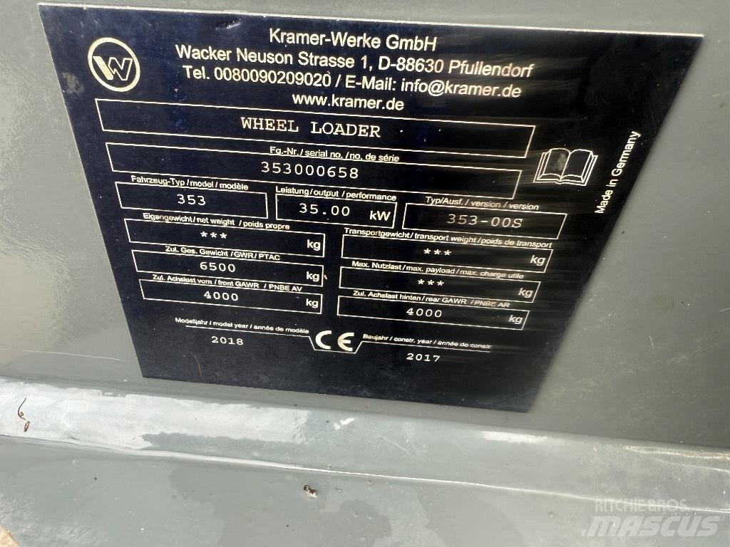 Kramer 5075 Kolové nakladače