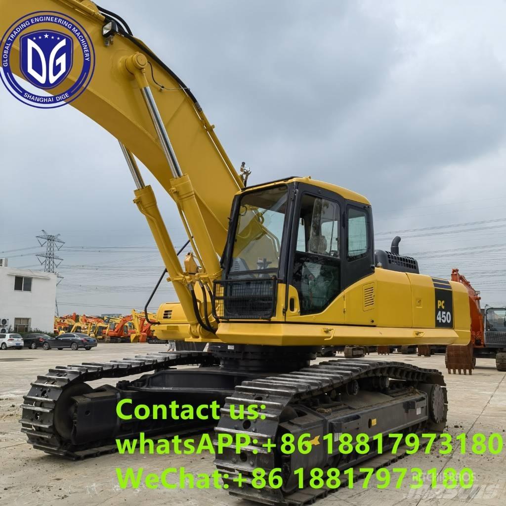 Komatsu PC 450-7 Pásová rýpadla