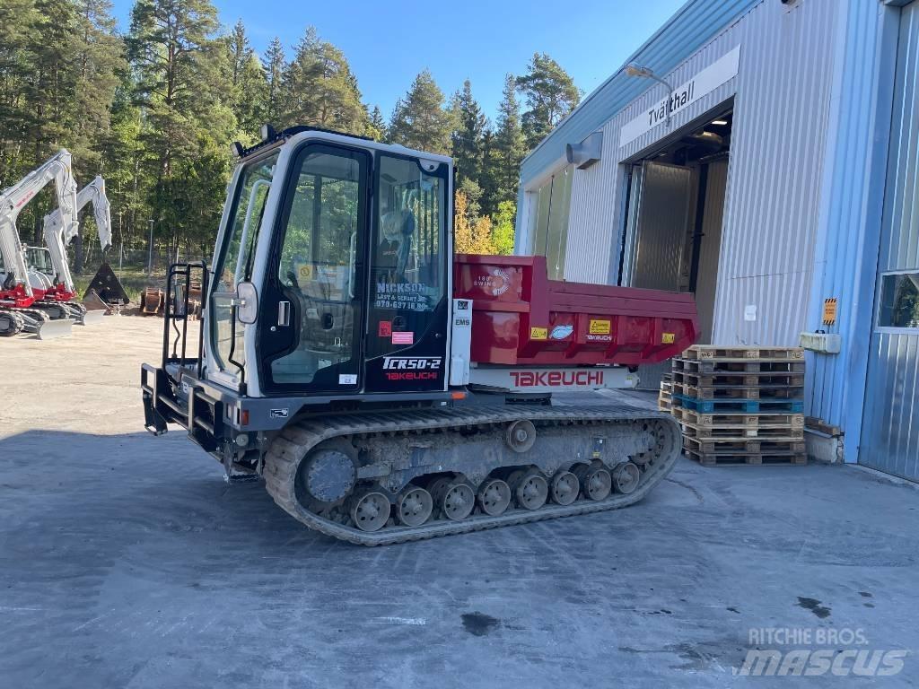 Takeuchi TCR 50-2 Pásové dempry