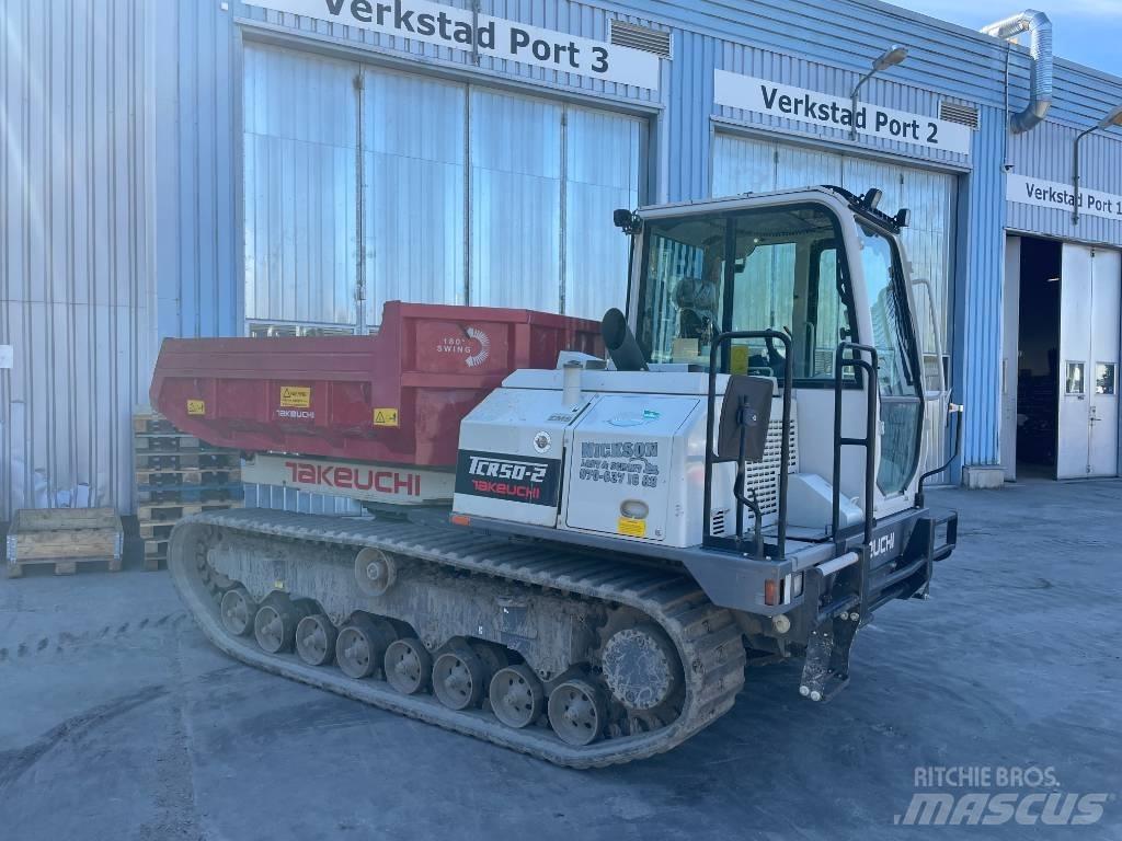 Takeuchi TCR 50-2 Pásové dempry