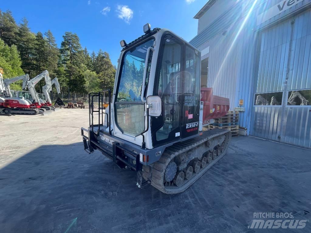 Takeuchi TCR 50-2 Pásové dempry
