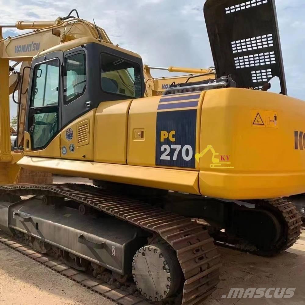 Komatsu PC 270 Pásová rýpadla