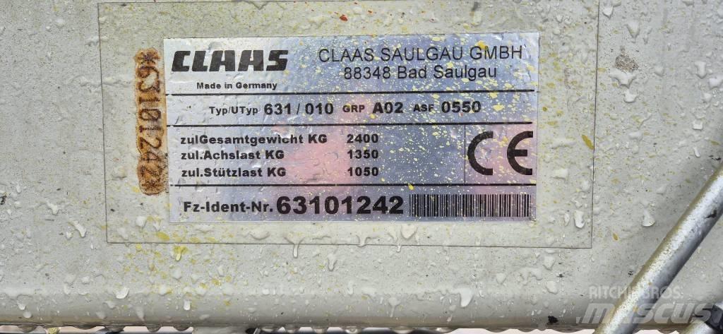 CLAAS Volto 1320 T Obraceče a shrabovače sena