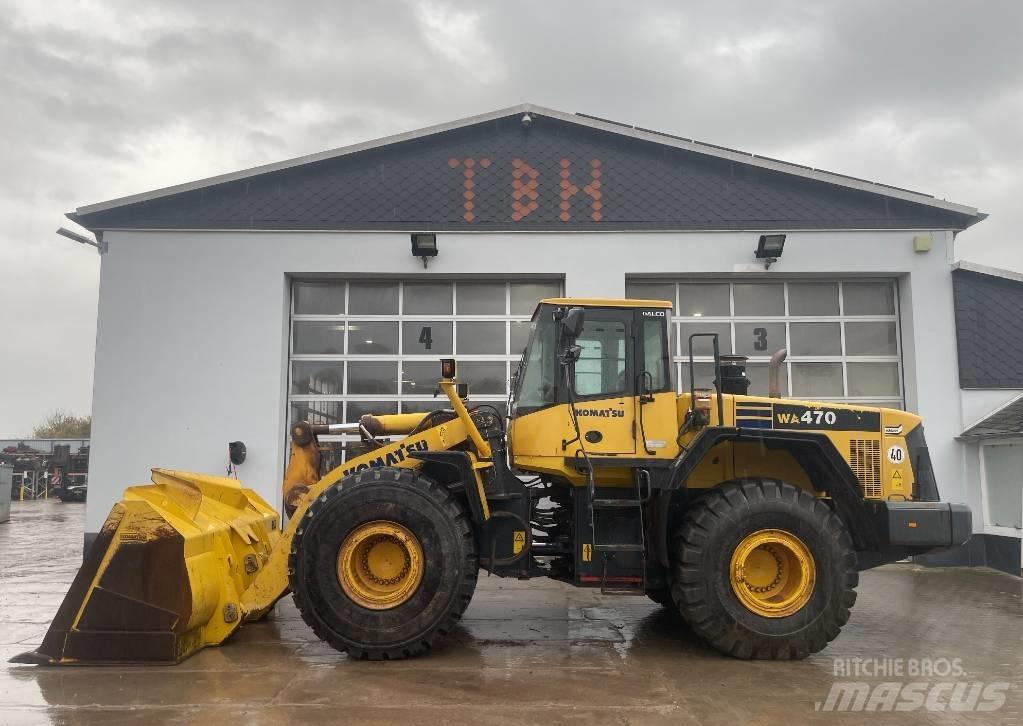 Komatsu WA 470-5H Kolové nakladače
