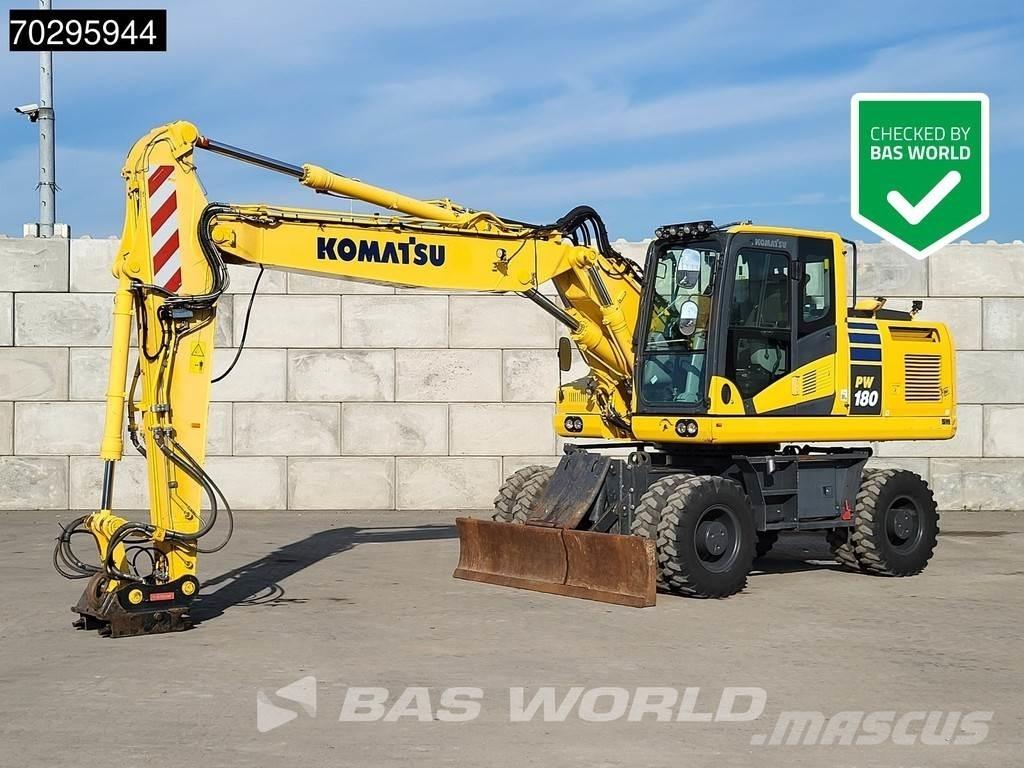 Komatsu PW180 -11 Kolová rýpadla