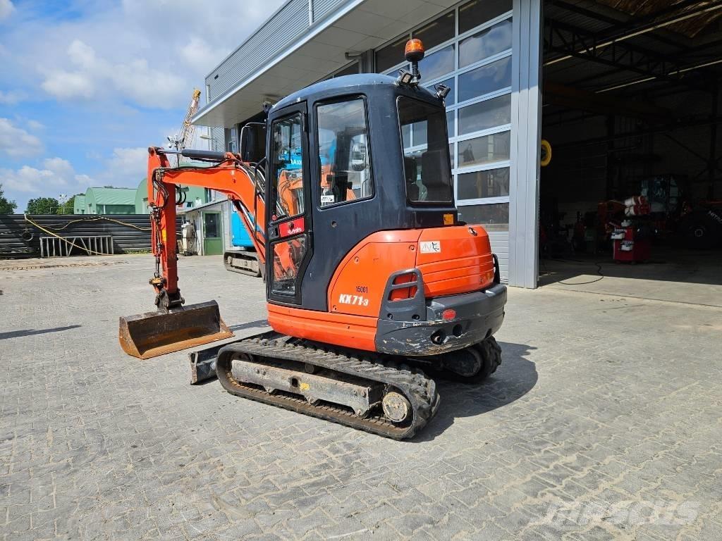 Kubota KX71-3 Mini rýpadla < 7t