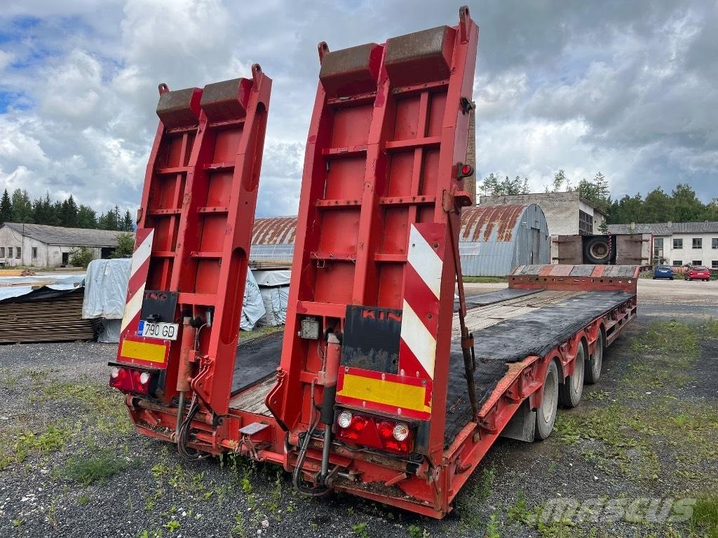King GTS 44/3 Podvalníkové návěsy