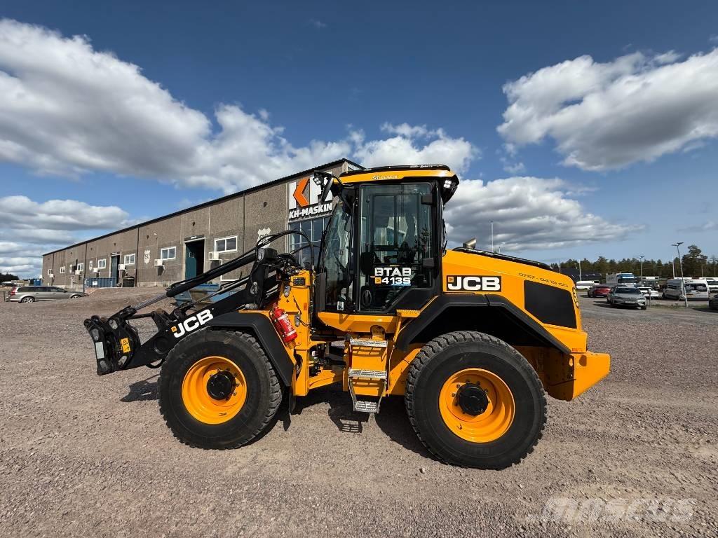 JCB 413S Kolové nakladače