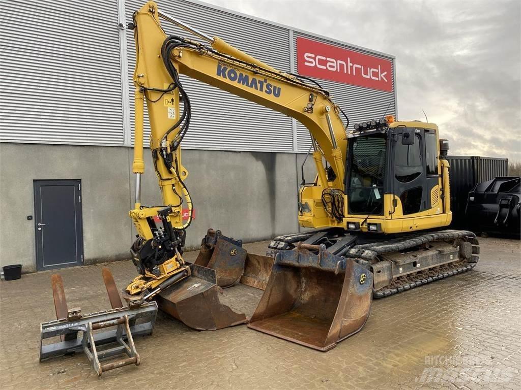 Komatsu PC138US-11 Pásová rýpadla