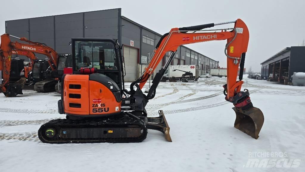 Hitachi ZX 55 U-5 Mini rýpadla < 7t