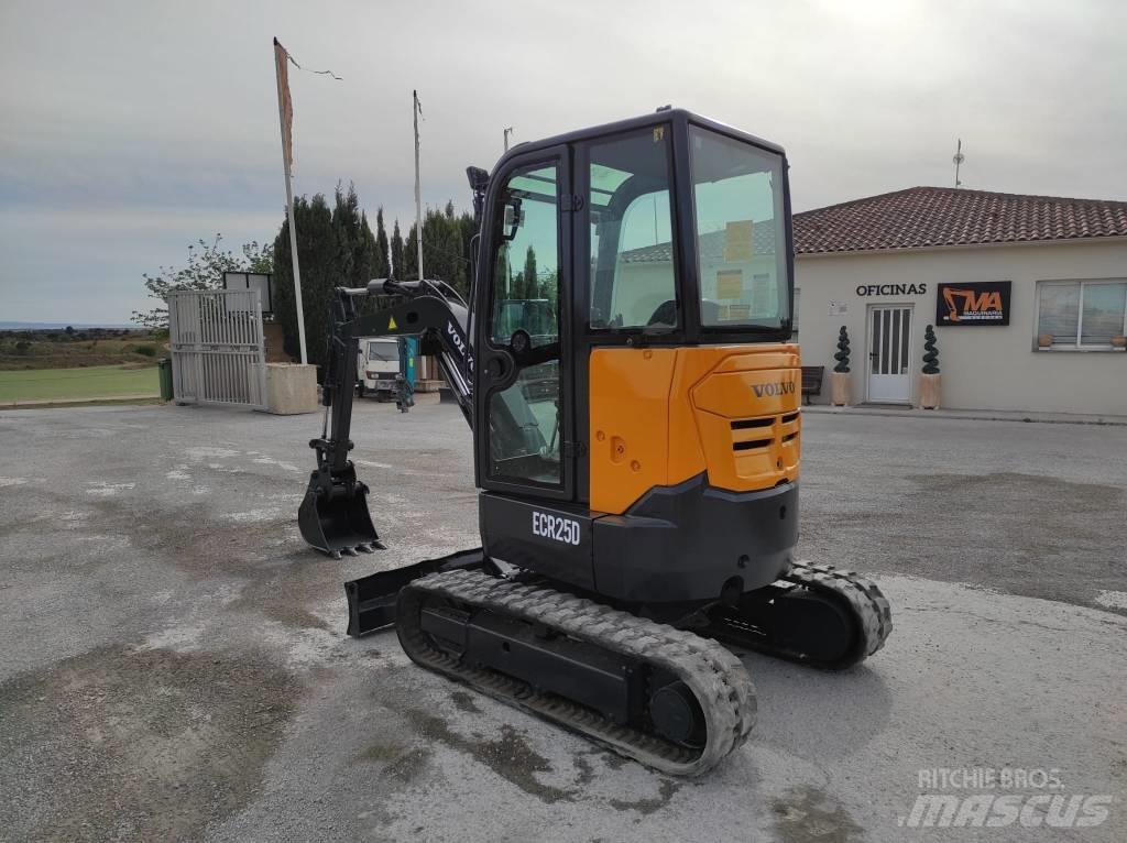 Volvo ECR 25 D Mini rýpadla < 7t