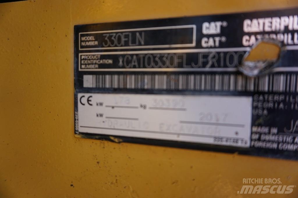 CAT 330F NL Pásová rýpadla