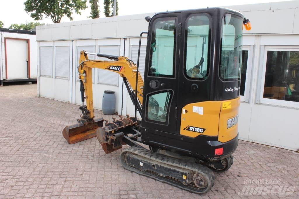 Sany SY 18 C Mini rýpadla < 7t