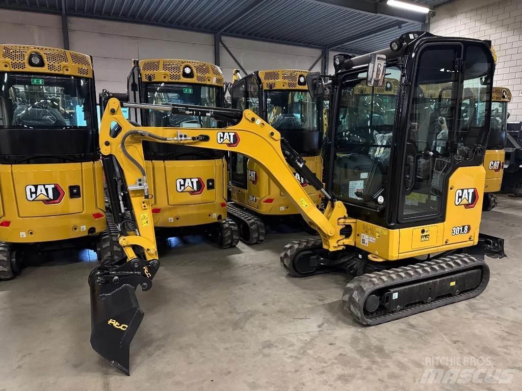 CAT 301.8 Next gen Mini rýpadla < 7t