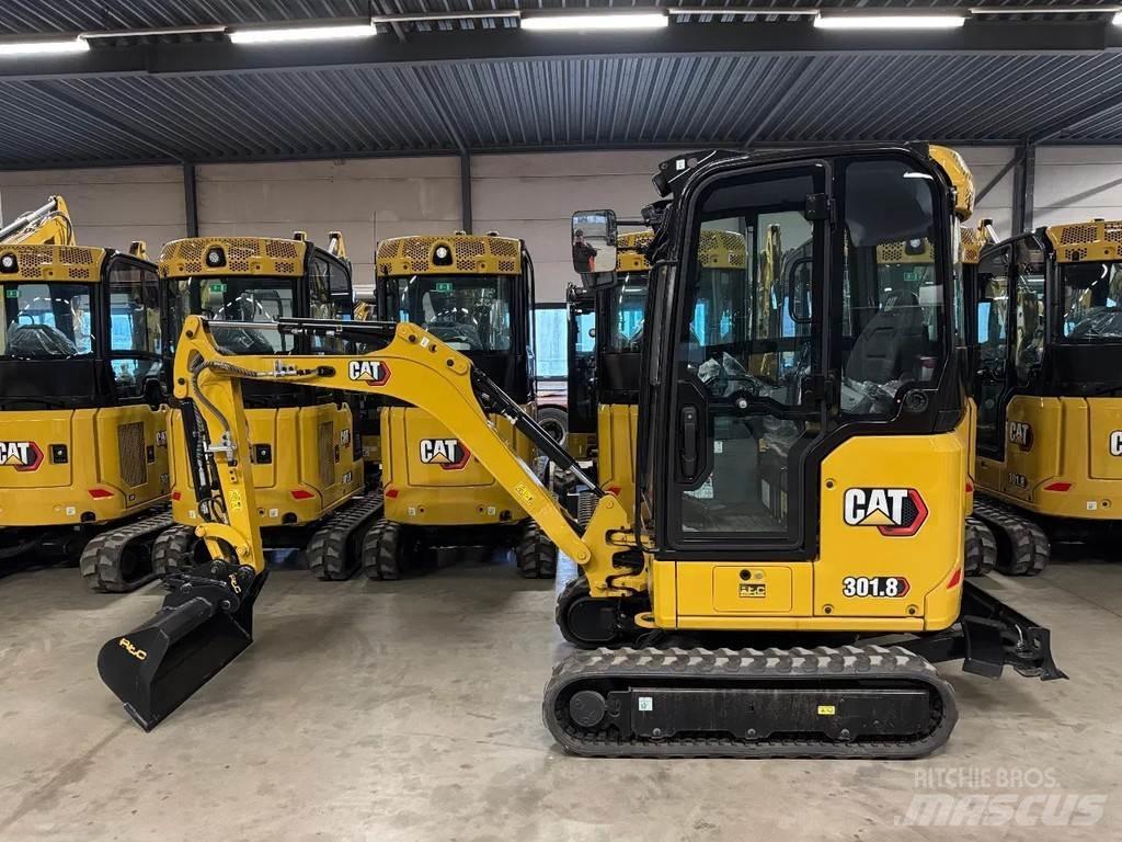 CAT 301.8 Next gen Mini rýpadla < 7t