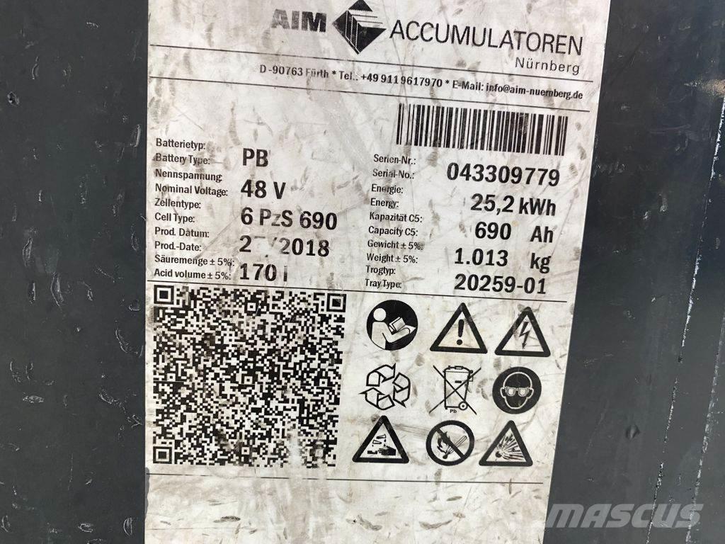 AIM 48V 690Ah Baterie