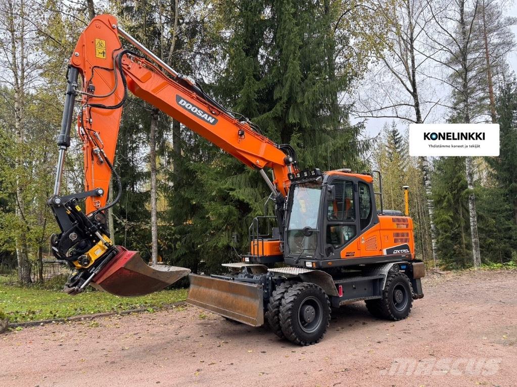 Doosan DX 170 W-5 Kolová rýpadla
