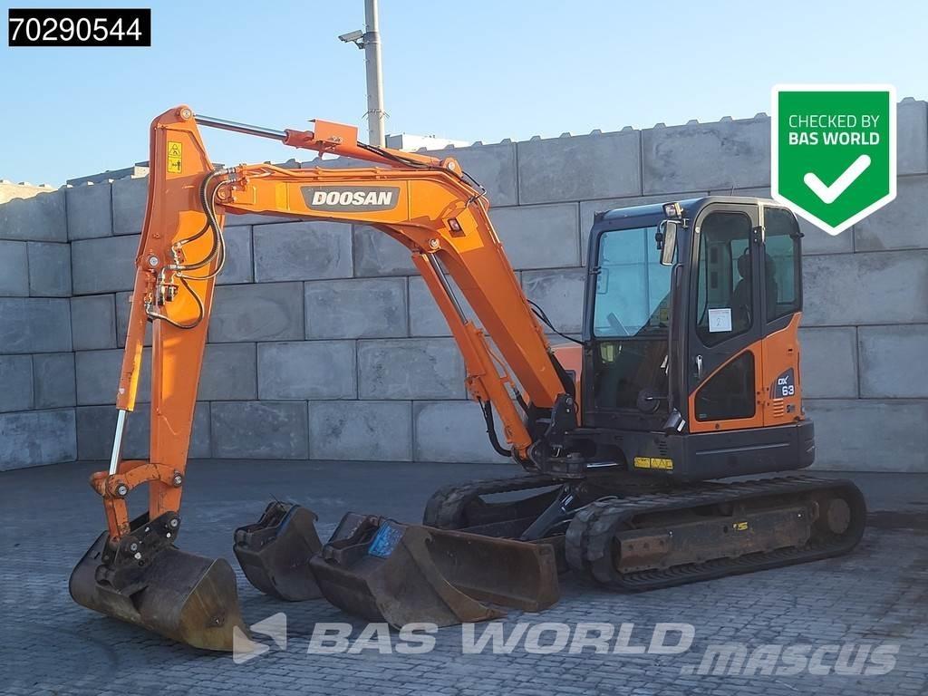 Doosan DX63-3 Mini rýpadla < 7t