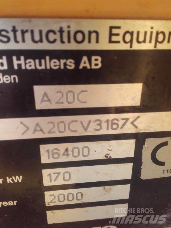 Volvo A20C Pevné dempry