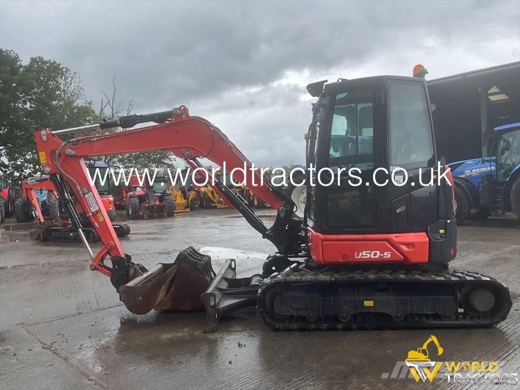 Kubota U 50-5 Midi rýpadla 7t - 12t