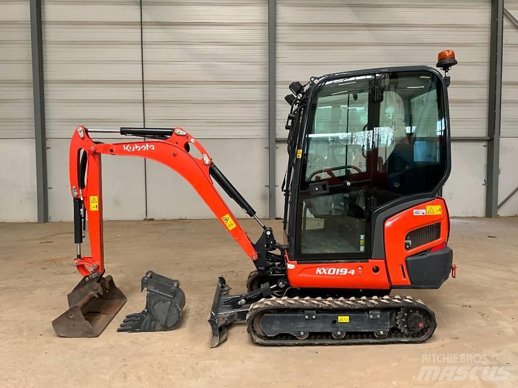 Kubota KX 019-4 Mini rýpadla < 7t