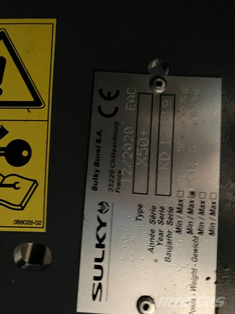 Sulky X 50+ Econov Rozmetadla chlévské mrvy